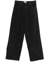 Haikure - Pleated Wide Leg Jeans - Lyst