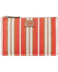 Fendi - Signature Striped Flat Pouch - Lyst
