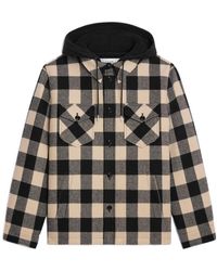 Celine - Hooded Overshirt - Lyst