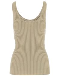 Chloé - Ribbed-Knit Tank Top - Lyst