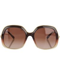 Chloé - Chloé Eyewear Oversized Square Sunglasses - Lyst