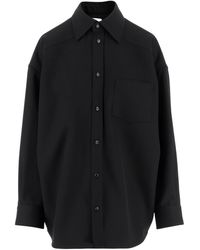 Bottega Veneta - Wool Twill Shirt - Lyst