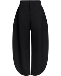 Alaïa - Virgin Wool Petal Trousers - Lyst