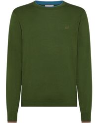 Sun 68 - Crew Neck Knitted Sweater - Lyst