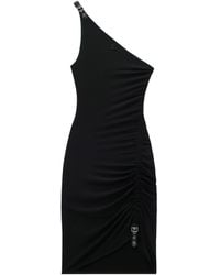 Courreges - Courrèges Gather Crepe Jersey Dress - Lyst