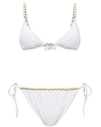 Balmain - Two Piece Stretch Swimsuit - Lyst