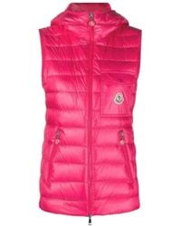 Moncler - Sleeveless Vest-Style Padded Jacket - Lyst