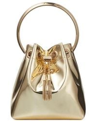 Jimmy Choo - Bonbon Ring-Handle Bucket Bag - Lyst