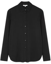 Vince - Stretch-Silk Shirt - Lyst