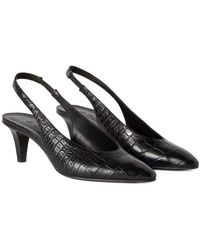 Loro Piana - Rebecca Slingback High Heel Sandals - Lyst