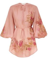 Zimmermann - Cascadian Tunic Top - Lyst
