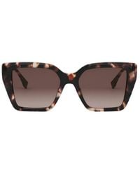 Fendi - Eyewear Cat-Eye Frame Sunglasses - Lyst