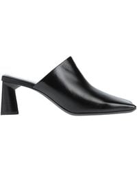 Balenciaga - Solid-Color Square-Toe High-Heel Sandals - Lyst