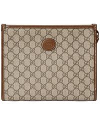 Gucci - Jacquard G Monogram Zipped Travel Bag - Lyst