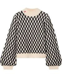 Perfect Moment - Wool And Cashmere Blend Jacquard Sweater - Lyst