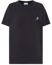 The Attico - The Logo Printed T-Shirt - Lyst