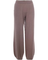 Fabiana Filippi - Elasticated Waistband Knitted Trousers - Lyst