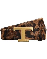 Tod's - Double-Sided Leather Belt - Lyst