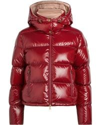Moncler - Hooded Short Down Jacket - Lyst