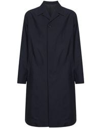 Jil Sander - Single-Breasted Knee-Length Coat - Lyst
