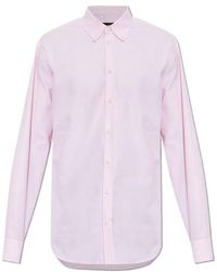 DSquared² - Dan Embroidered-Logo Button-Down Shirt - Lyst