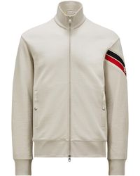 Moncler - Zip-Up High Neck Hoodie - Lyst