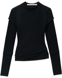 Alexander Wang - Long-Sleeve T-Shirt - Lyst