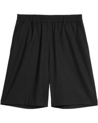 Ami Paris - Ami De Coeur Knee-Length Track Shorts - Lyst