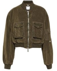 Blumarine - Velvet Bomber Jacket - Lyst