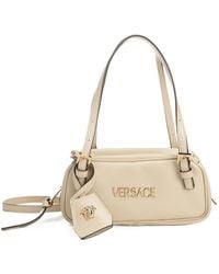 Versace - Tag Bowling Zipped Mini Bag - Lyst