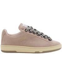 Lanvin - Lite Curb Low-Top Sneakers - Lyst