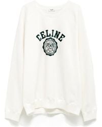 Celine - Blason Loose Sweatshirt - Lyst