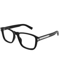 Saint Laurent - Tortoiseshell-Effect Glasses - Lyst