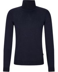 BOSS - Boss Roll-Neck Knitted Jumper - Lyst