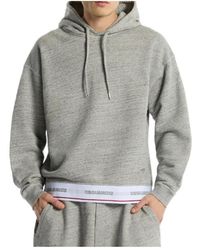 DSquared² - Long-Sleeved Drawstring Hoodie - Lyst