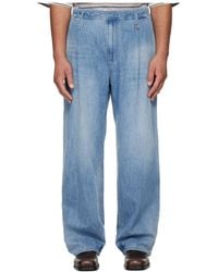 WOOYOUNGMI - Lightweight Tapered Jeans - Lyst
