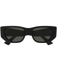 Gucci - Eyewear Cat-Eye Frame Sunglasses - Lyst