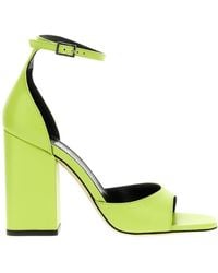 Paris Texas - Fiona 100Mm Block-Heel Sandals - Lyst