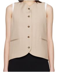Loulou de Saison - Paco High-Neck Tailored Vest - Lyst