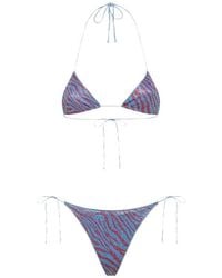 Oséree - Animal-Print Bikini Set - Lyst