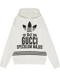 Gucci - X Adidas Hooded Hoodie - Lyst