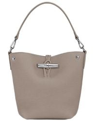 Longchamp - Le Roseau Essential Xs Bucket Bag - Lyst