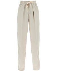 Isabel Marant - Isabel Marant Étoile Vinciane Drawstring Pants - Lyst