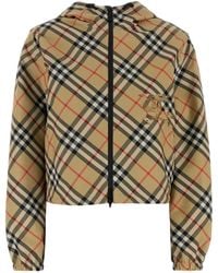 Burberry - Ekd Checked Hooded Reversible Jacket - Lyst
