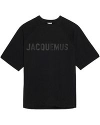 Jacquemus - Typo Crewneck T-Shirt - Lyst