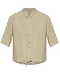 Maison Kitsuné - Maison Kitsuné Loose Fit Polo Top - Lyst