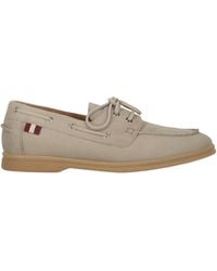 Bally - Webby Lace-Up Moccasins - Lyst