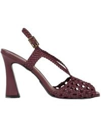 Etro - Woven High-Heeled Sandals - Lyst