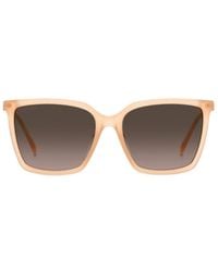Jimmy Choo - Eyewear Square Frame Sunglasses - Lyst