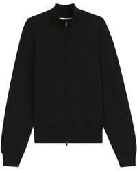 BOSS - Boss Upalano Zip-Up High Neck Cardigan - Lyst